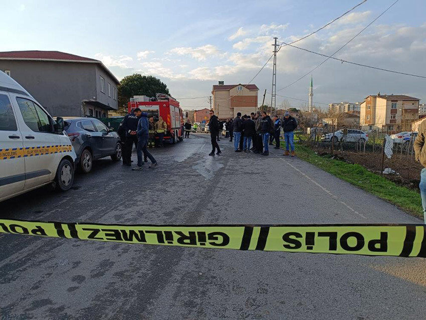 İstanbul'da işçilerin kaldığı konteyner yandı, 3 kişi canından oldu