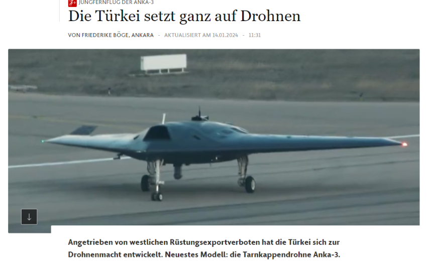 Türkler yaptı, Almanlar yazdı: Türkiye İHA'larına güveniyor