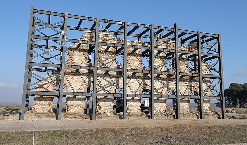 Edirne'de heyecanlandıran keşif, Sur-u Sultani ortaya çıktı