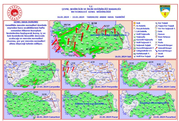 Meteoroloji tek tek duyurdu, 25 şehir için turuncu ve sarı kod uyarısı