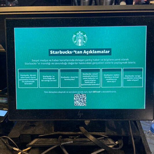Starbucks'tan küstah savunma! 'Boykot etmeyin' açıklamasında bile İsrail'i destekledi Starbucks'tan küstah savunma! 'Boykot etmeyin' çağrısında bile İsrail'i savundu