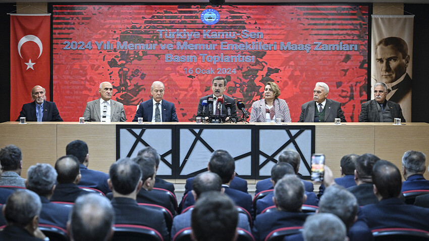 Türkiye Kamu-Sen'den ek zam ve refah payı talebi