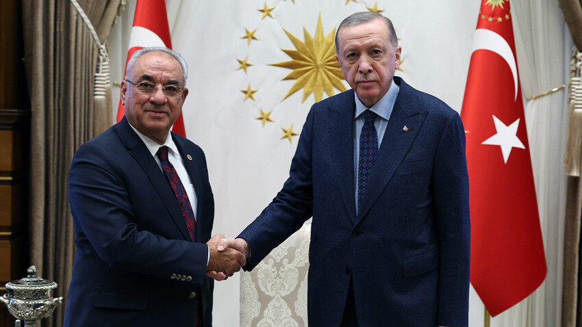 Erdoğan, BBP lideri Destici ile görüştü