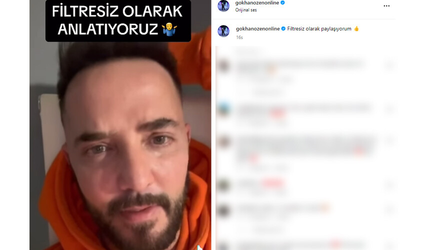 Son görüntüsü şaşırtan Gökhan Özen veryansın etti, estetik iddialarına filtresiz videoyla cevap verdi