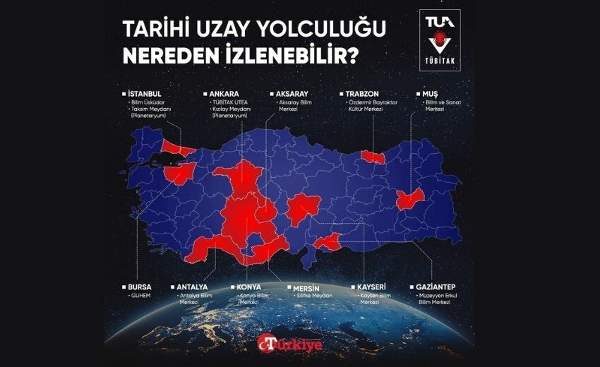 İlk Türk astronot nereden uzaya gidecek? Kennedy Uzay Merkezi nerede?