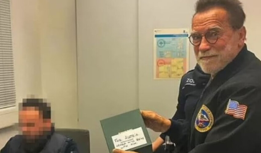 Arnold Schwarzenegger’in saati başına dert açtı, havaalanında alıkonuldu