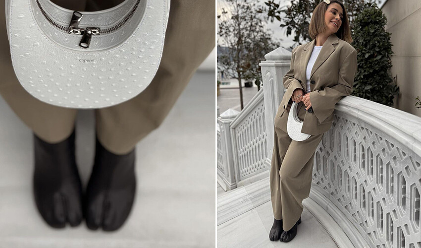 Buse Terim ayakkabılarıyla sosyal medyanın diline düştü! ‘Moda diye toynak giymiş’