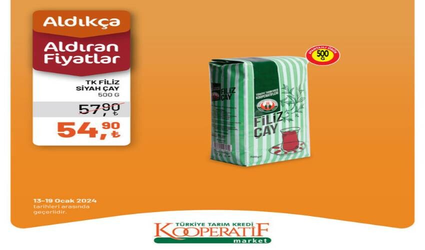 Tarım Kredi Kooperatif Marketlerinde hafta sonu müjdesi! Vatandaşlar aldıkları her şeyin yarısını ödeyecek! İşte 19 Ocak 2024 indirimli ürünler kataloğu