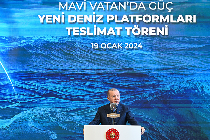 Mavi Vatan'a 4 yeni güç: 'Donanmanın en büyük 2. gemisi hayırlı olsun'