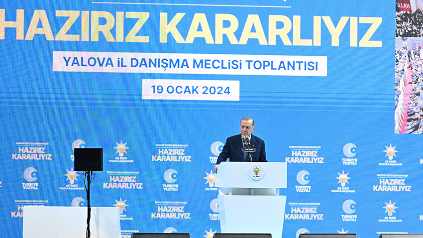 Cumhurbaşkanı Erdoğan'dan Yalova'da CHP'ye  Cumhurbaşkanı Erdoğan'dan Yalova'da CHP'ye