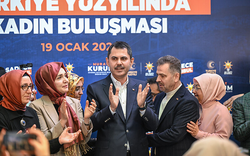 Murat Kurum 'sözümüz söz' dedi, İstanbullu kadınlara 2 seçim vaadini açıkladı