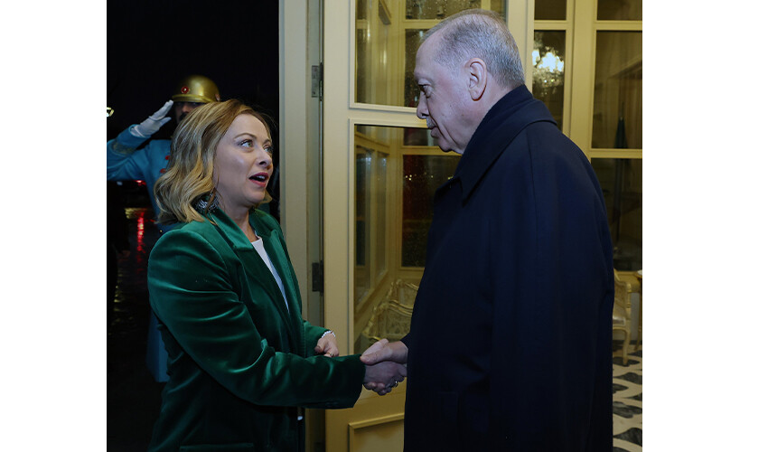 Cumhurbaşkanı Erdoğan, İtalya Başbakanı Meloni’yi kabul etti Cumhurbaşkanı Erdoğan, İtalya Başbakanı Meloni’yi kabul etti