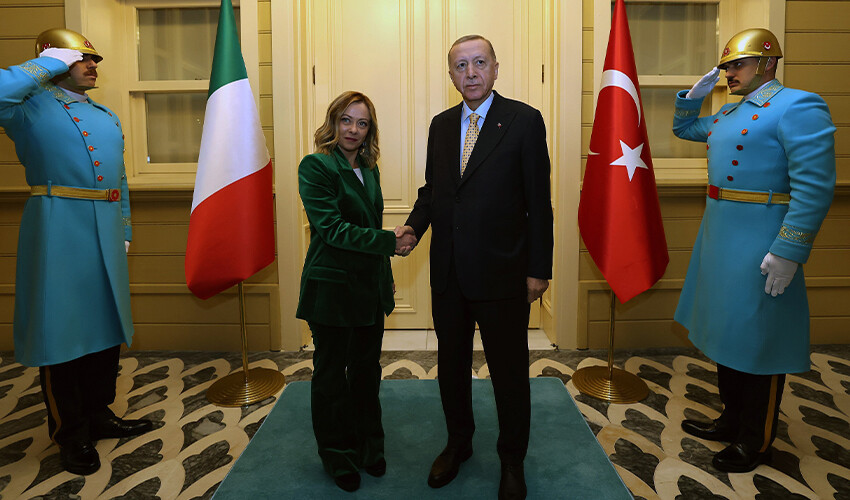 Cumhurbaşkanı Erdoğan, İtalya Başbakanı Meloni’yi kabul etti Cumhurbaşkanı Erdoğan, İtalya Başbakanı Meloni’yi kabul etti