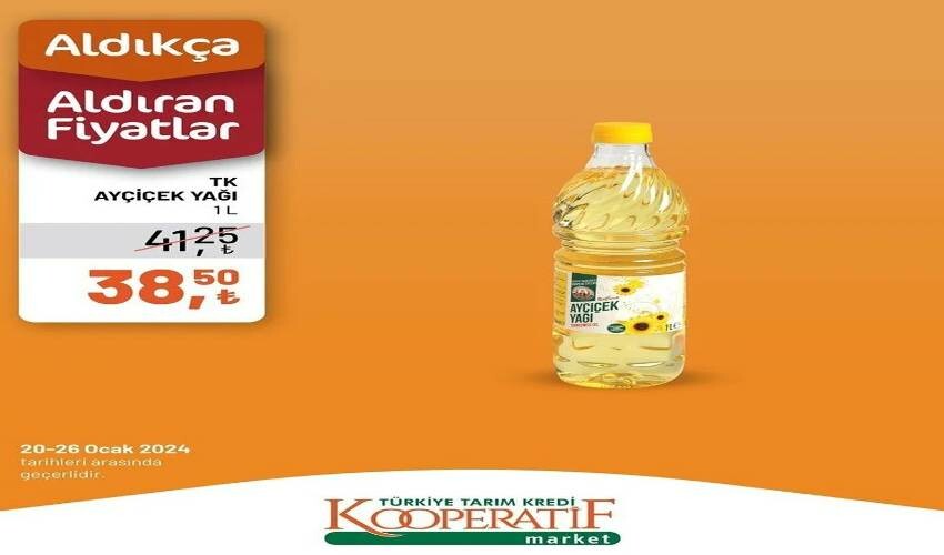 Tarım Kredi Market'te fiyatlar çıldırdı! Ayçiçek yağı, çay, kaşar, et, tavuk… Giren torbası dolu dolu çıkacak, işte indirimli ürün listesi