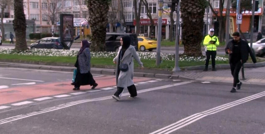61 kişi yaya geçidinde aynı hatayı yaptı! Kesilen cezanın miktarı 42 bin TL 