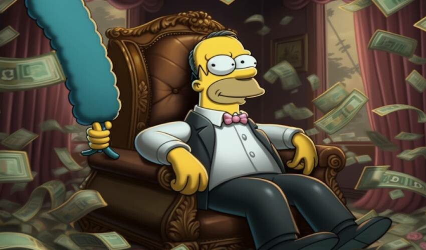 Her şeyi bilen The Simpsonlar'dan korkutan dolar tahmini! Doları olanlar bu öngörü karşısında kalp krizi geçirecek