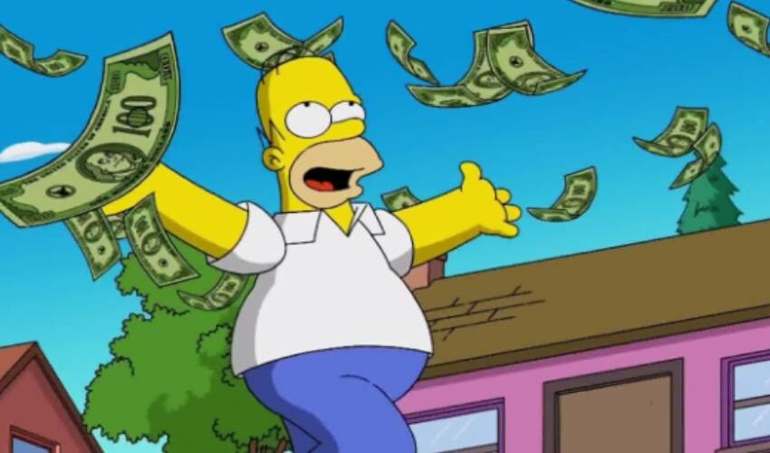 Her şeyi bilen The Simpsonlar'dan korkutan dolar tahmini! Doları olanlar bu öngörü karşısında kalp krizi geçirecek