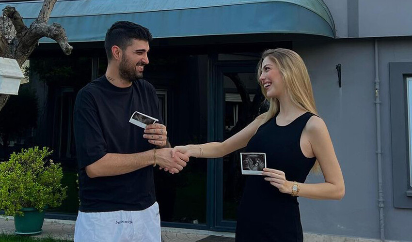 Yasemin Şefkatli ve İdo Tatlıses ikizlerine kavuştu