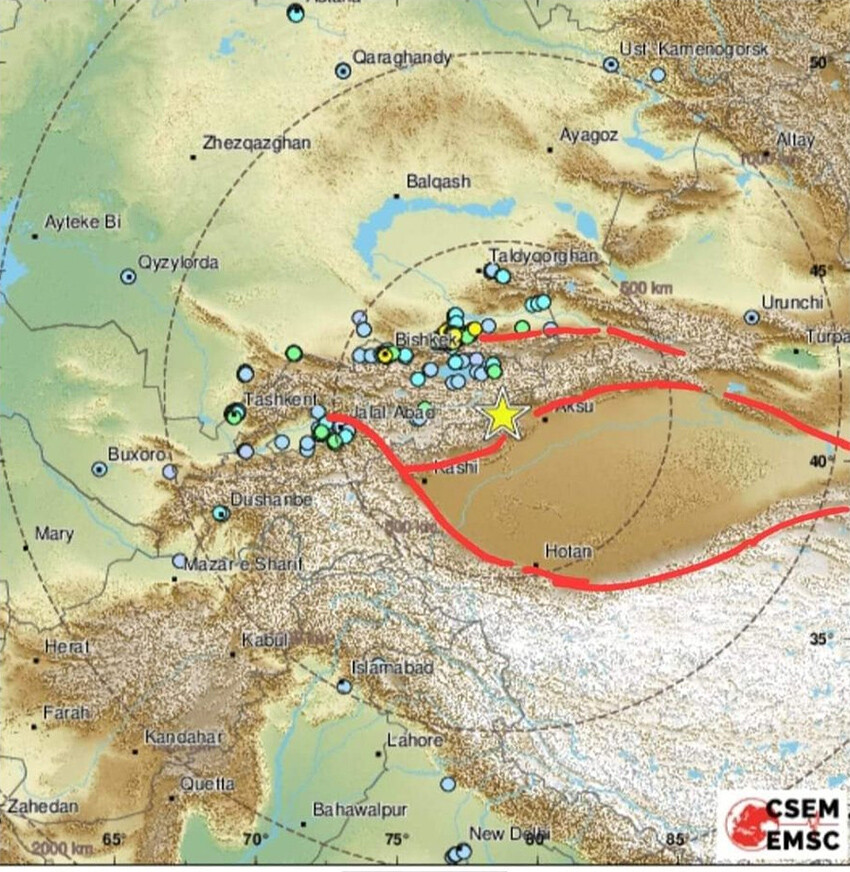Şener Üşümezsoy, Çin'deki 7'lik depremin ardından açıkladı: Isık Göl yılan gibi kırıldı
