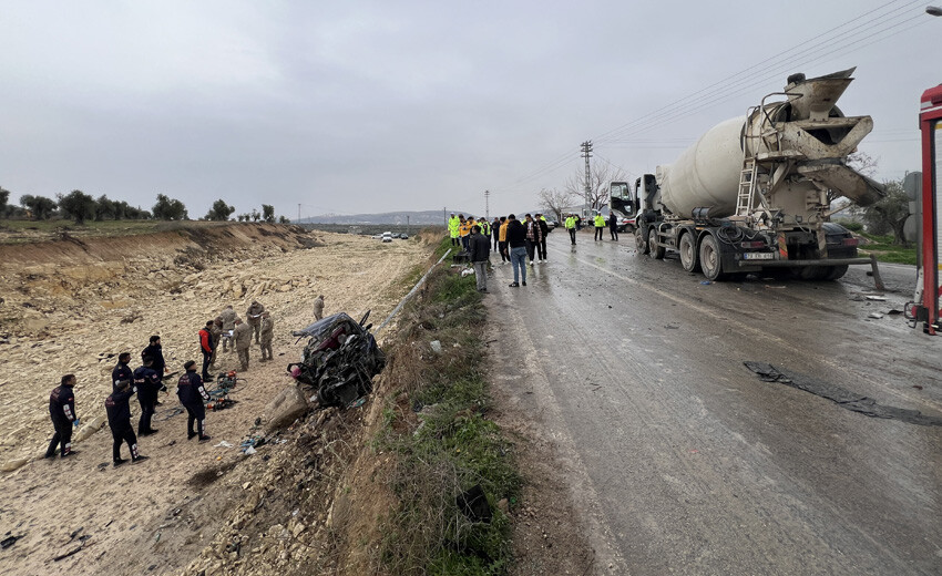 Kilis'te feci kaza: 2 ölü