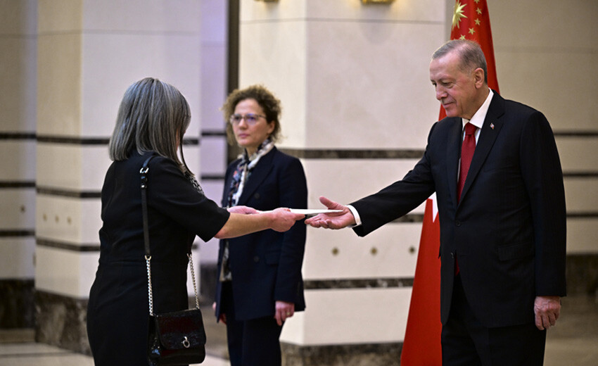 Cumhurbaşkanı Erdoğan 4 ülkenin büyükelçilerini kabul etti