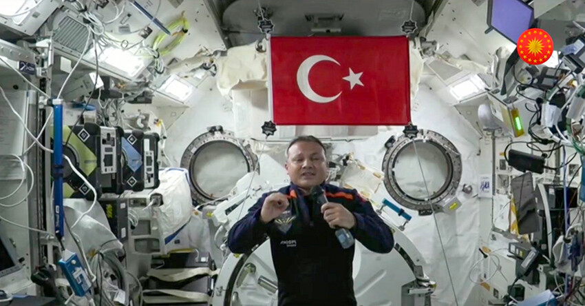 Erdoğan ISS’deki Gezeravcı'yla konuştu: İlk astronotumuz oldun ama son olmayacaksın
