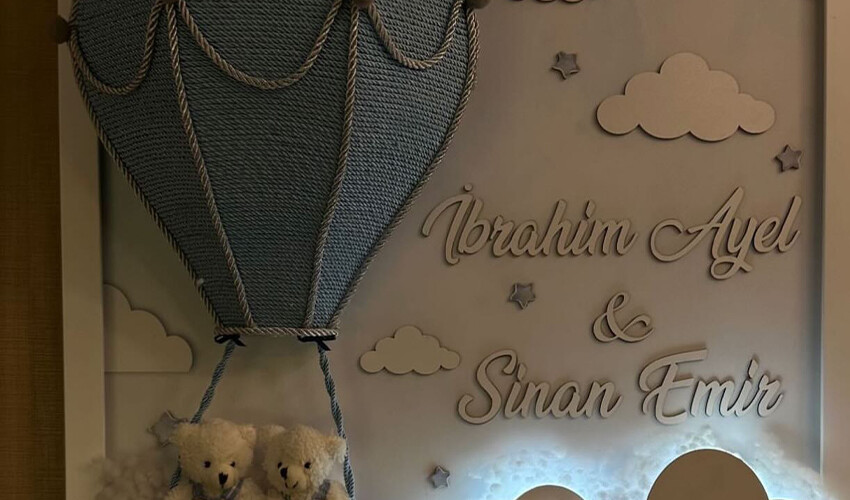 Taze baba İdo Tatlıses ikizleriyle ilk fotoğrafını paylaştı