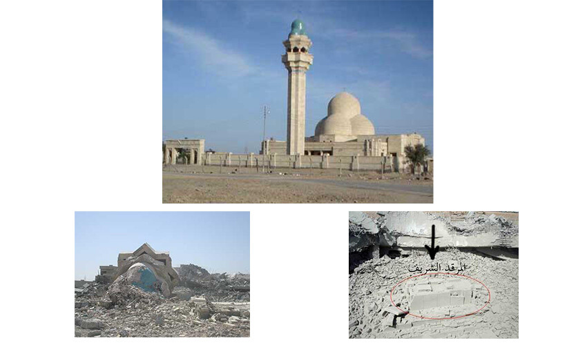 Cennetle müjdelenen sahabe Talha bin Ubeydullah'ın yıkılan türbesi sahipsiz kaldı Cennetle müjdelenen sahabe Talha bin Ubeydullah'ın yıkılan türbesi sahipsiz kaldı