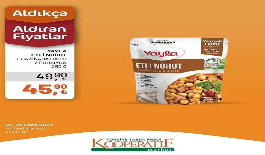 Tarım Kredi Market’te dev indirim! Fasulye, nohut, bulgur… 3 gün sonra bitiyor