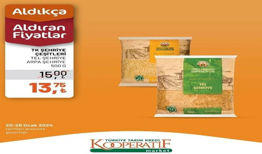 Tarım Kredi Market’te dev indirim! Fasulye, nohut, bulgur… 3 gün sonra bitiyor