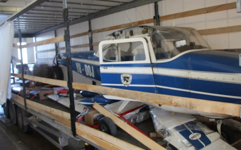 TIR içerisinde uçak ele geçirildi!