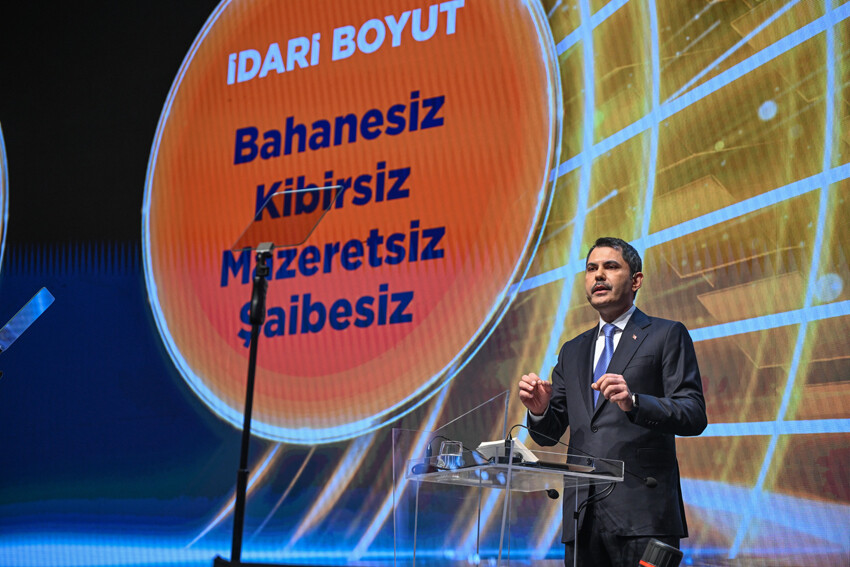 İBB adayı Murat Kurum'dan 'İstanbul Vizyonu' İBB adayı Murat Kurum'dan 'İstanbul Vizyonu'