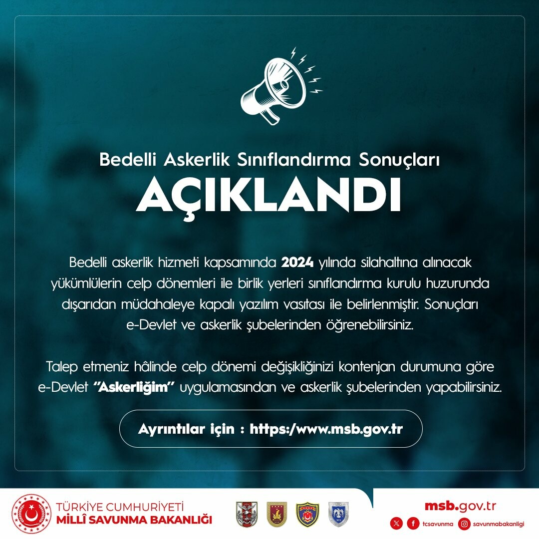 SON DAKİKA BEDELLİ YERLERİ SORGULAMA NASIL YAPILIR? Bedelli askerlik yerleri açıklandı SON DAKİKA BEDELLİ YERLERİ SORGULAMA NASIL YAPILIR? Bedelli askerlik yerleri açıklandı