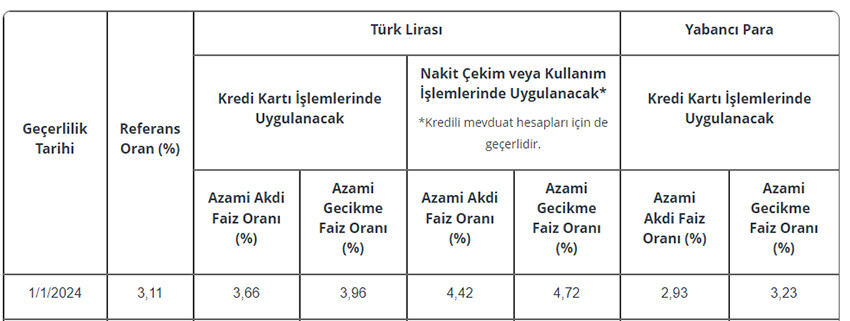 Merkez faizi yüzde 45'e çıkardı, peki kredi kartı faizleri değişecek mi?