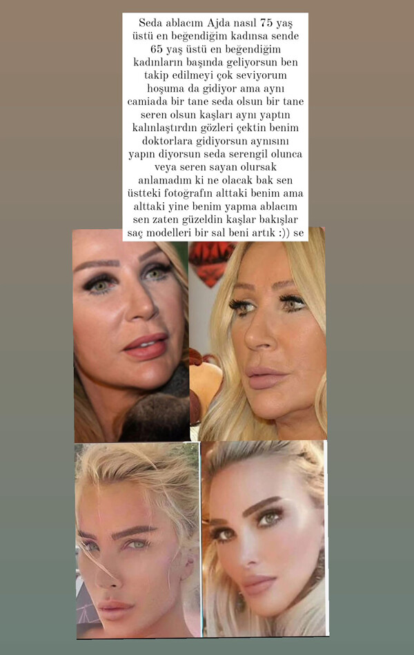 Seren Serengil, ‘Beni taklit ediyorsun’ diyerek Seda Sayan’ı hedef aldı