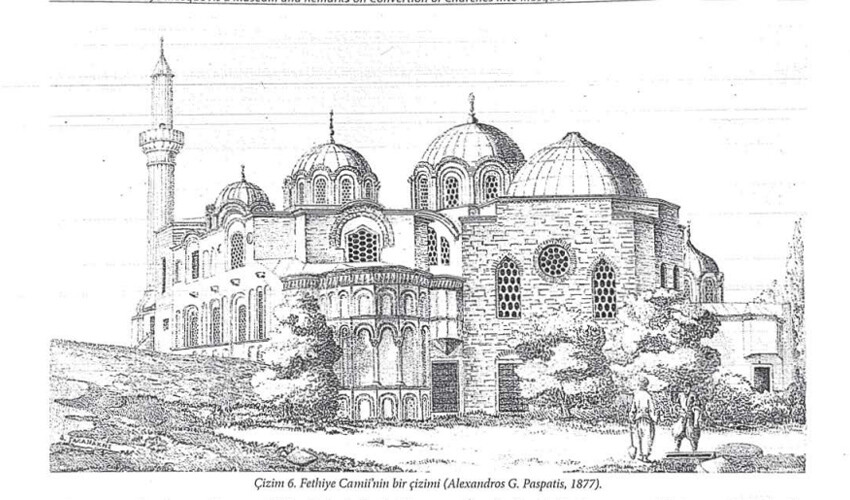 Amerikan Bizans Enstitüsü'nün müzeye çevirmeye çalıştığı tarihi Fethiye Camii arkeopark olarak hizmete açılıyor