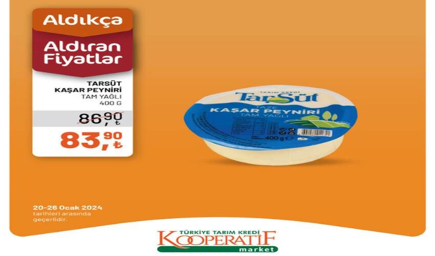 Tarım Kredi Market dev indiriminde son gün! Bulgur, kaşar, yumurta, sucuk… Fiyatlar yarı yarıya düştü