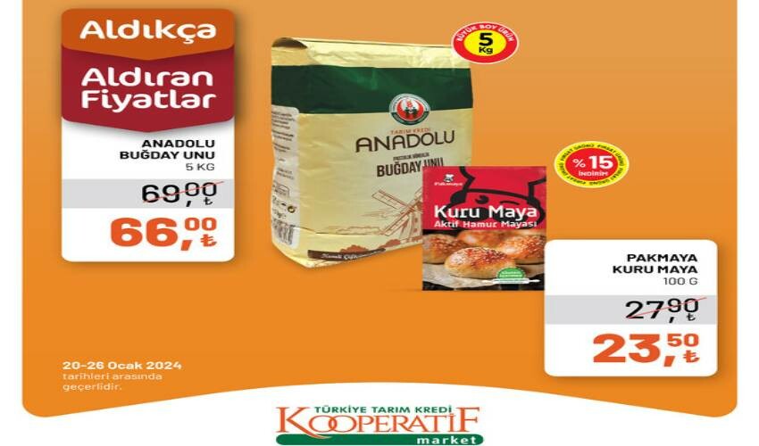 Tarım Kredi Market dev indiriminde son gün! Bulgur, kaşar, yumurta, sucuk… Fiyatlar yarı yarıya düştü