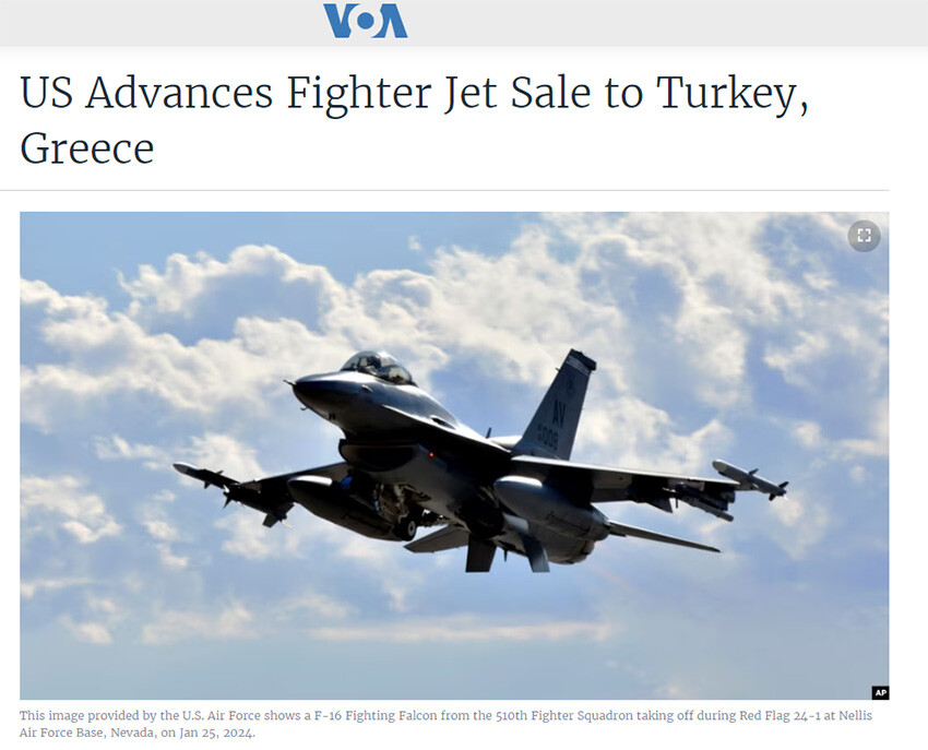 ABD'den 20 ay sonra gelen Türkiye'ye F-16 onayı dünya basınında