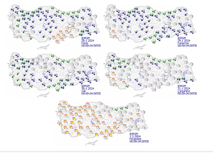 Uyarılar peş peşe yapıldı, 7 ile kar geliyor! AKOM İstanbul için saat verdi