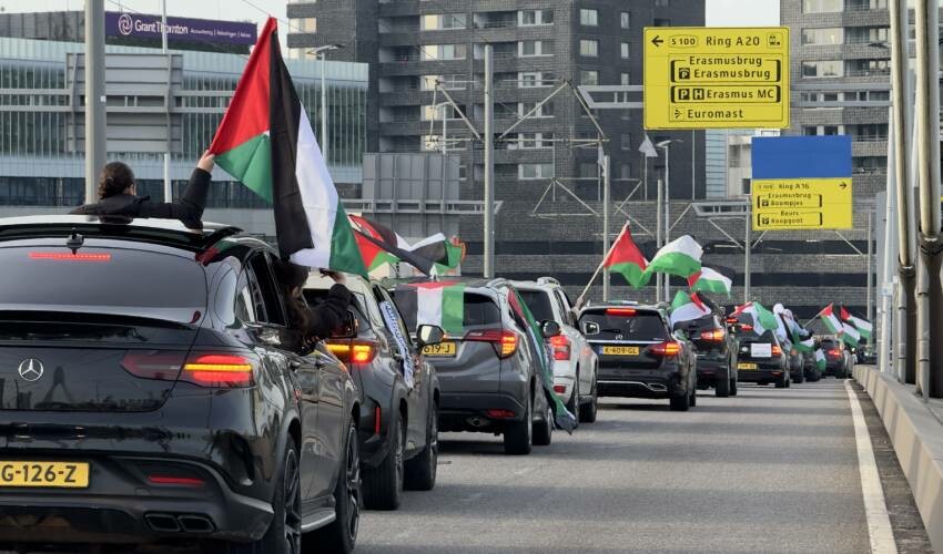 Avrupa'da halk 'Filistin' için sokaklara indi: Savaş değil, soykırım!