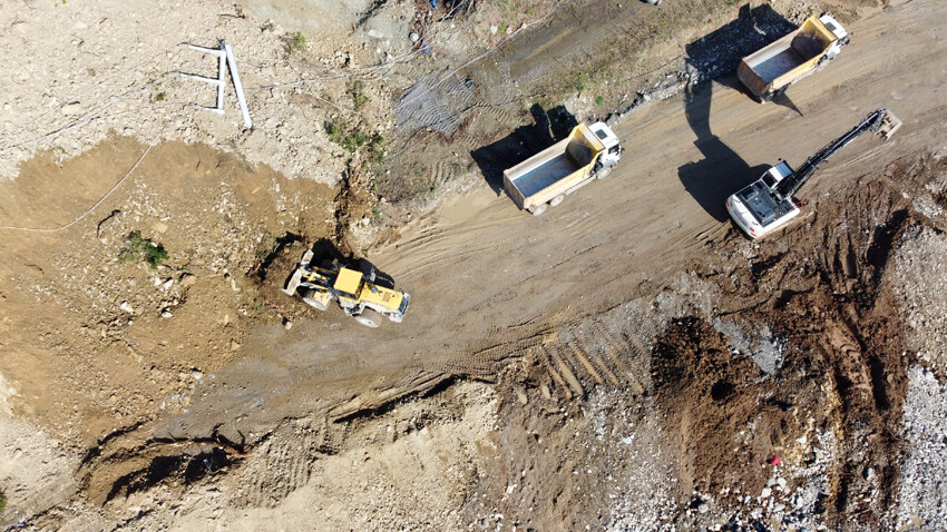 Düzce'de korkutan manzara! 6 yolun bağlantısı tıkandı