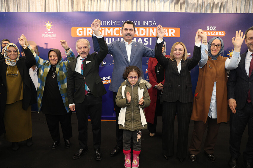 Murat Kurum'dan Bayrampaşa'da kadınlara vaatler: İlk işini kuran girişimci kadınlara 100 bin TL destek Murat Kurum'dan Bayrampaşa'da kadınlara vaatler: İlk işini kuran girişimci kadınlara 100 bin TL destek