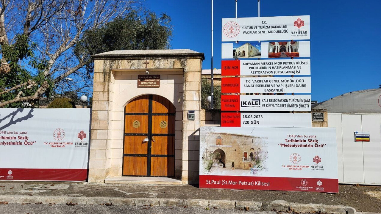 Adıyaman'da depremde zarar gören 26 eser için Bakanlık harekete geçti Adıyaman'da depremde zarar gören 26 eser için Bakanlık harekete geçti