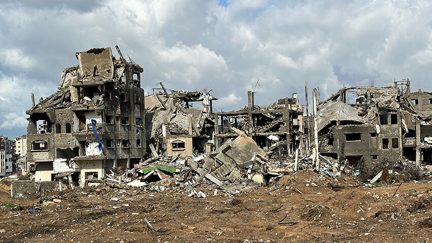 Gazze 'kül'e döndü... İsrail geride enkaz bıraktı