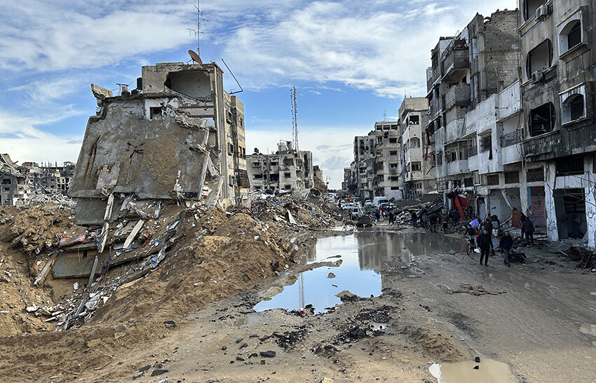 Gazze 'kül'e döndü... İsrail geride enkaz bıraktı
