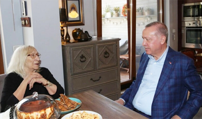 Cumhurbaşkanı Erdoğan'dan Alev Alatlı için başsağlığı mesajı