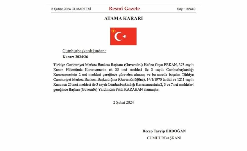 Yeni Merkez Bankası Başkanı kim oldu? SON DAKİKA! TCMB Başkanı Fatih Karahan kimdir, eski görevi neydi?