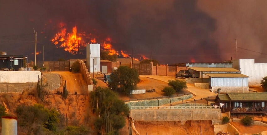 Şili’deki orman yangınlarında can kaybı 51’e yükseldi
