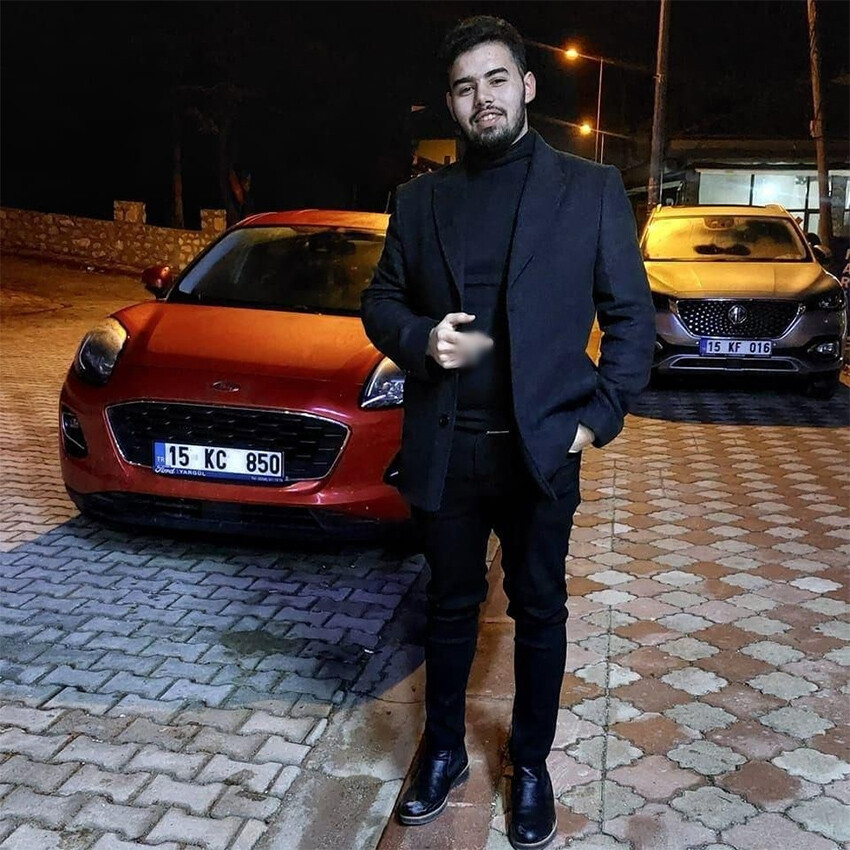 Burdur'da şarampole devrilen araç 2 gence mezar oldu!